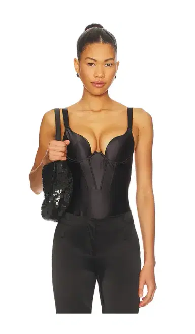 Bluebella Verona Luxury Satin Wired Push-up Bodysuit | Thumbnail 1 Bluebella Verona Luxury Satin Wired Push-up Bodysuit | Thumbnail 1