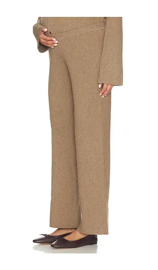Hatch The Beatrice Ribbed Knit Pant