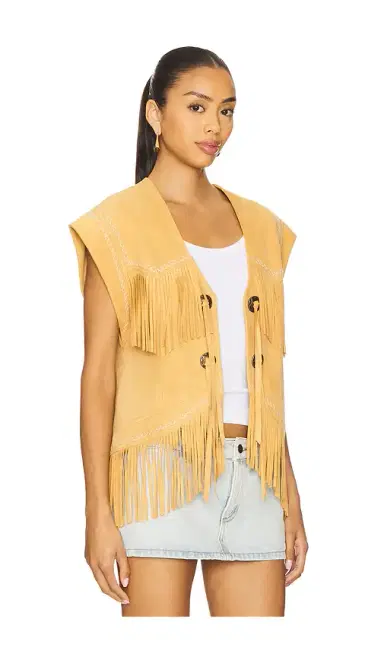 SPELL Fearless Heart Suede Fringe Vest | Thumbnail 2 SPELL Fearless Heart Suede Fringe Vest | Thumbnail 2