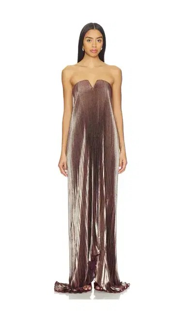 L'Idée Black Tie Gown With Drama Sleeves | Thumbnail 2