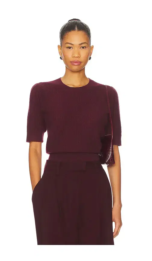 FRAME Ladder Pointelle Sweater