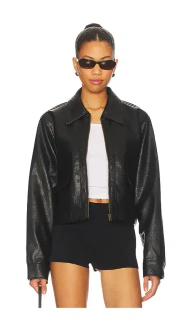 ALL THE WAYS Fianna Faux Leather Jacket | Thumbnail 1