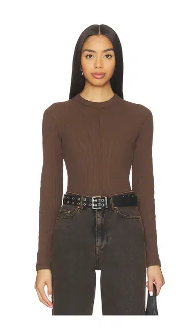 Dr. Denim Stella Waffle Top | Thumbnail 1 Dr. Denim Stella Waffle Top | Thumbnail 1