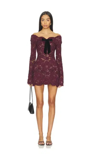 Retrofête Perdita Lace Dress | Thumbnail 1 Retrofête Perdita Lace Dress | Thumbnail 1