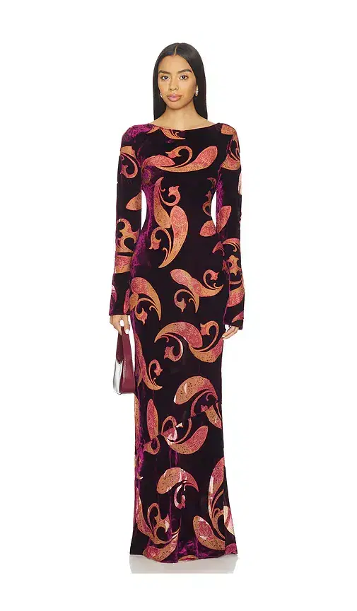 retrofete Iona Velvet Dress