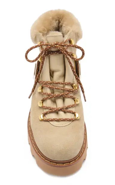 Roger Vivier Viv Rangers Truck Shearling Booties | Thumbnail 2