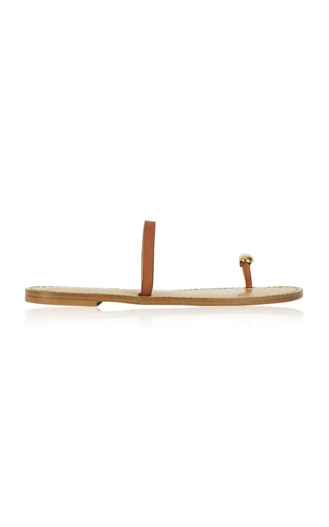 The Kibera Leather Sandals - Brown