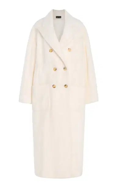 Sergio Hudson Double Breasted Oversized Coat | Thumbnail 1 Sergio Hudson Double Breasted Oversized Coat | Thumbnail 1