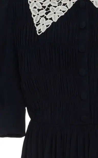 Miu Miu Lace Collar Dress | Thumbnail 4