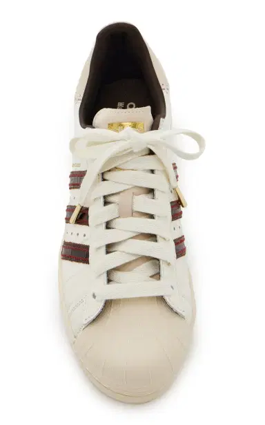 Adidas x Wales Bonner Superstar Leather Sneakers | Thumbnail 3