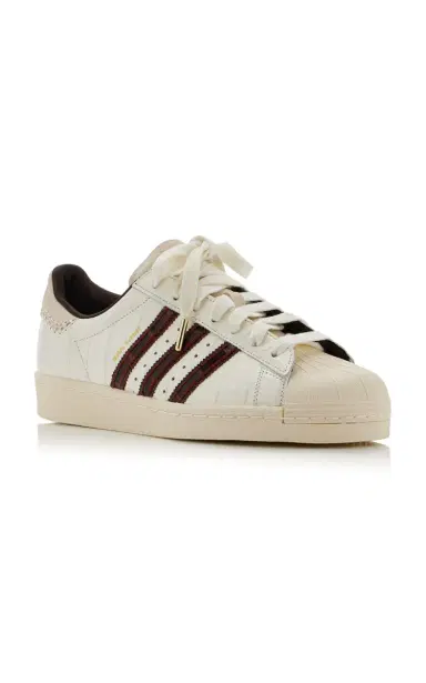 Adidas x Wales Bonner Superstar Leather Sneakers | Thumbnail 4