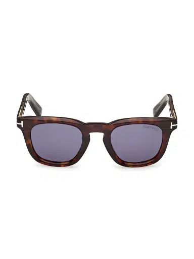 Tom Ford Men's Icon 48MM Square Sunglasses | Thumbnail 1