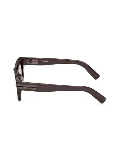 Zegna Men's 48MM Square Sunglasses - Dark Brown | Thumbnail 3 Zegna Men's 48MM Square Sunglasses - Dark Brown | Thumbnail 3