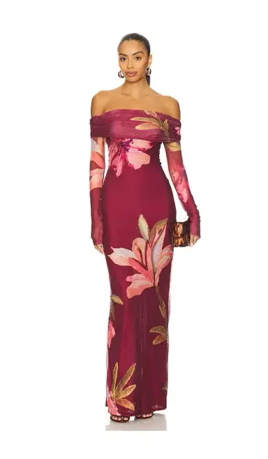 PatBo Delicata Tulle Maxi Dress | Thumbnail 1 PatBo Delicata Tulle Maxi Dress | Thumbnail 1