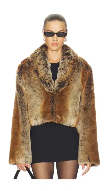 Lovers and Friends Cropped Ernie Coat | Thumbnail 2 Lovers and Friends Cropped Ernie Coat | Thumbnail 2