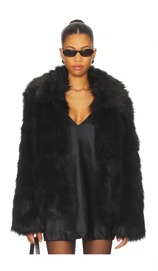 superdown Kennedy Faux Fur Coat
