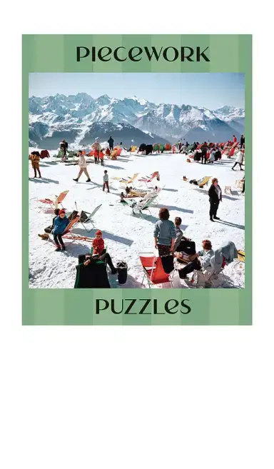 Piecework Verbier Vacation 1000 Piece Puzzle | Thumbnail 2 Piecework Verbier Vacation 1000 Piece Puzzle | Thumbnail 2