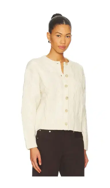 Polo Ralph Lauren Cable Knit Wool Cashmere Cardigan | Thumbnail 2