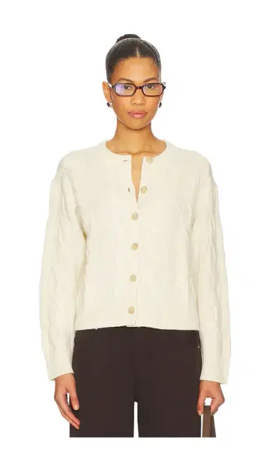 Polo Ralph Lauren Cable Knit Wool Cashmere Cardigan | Thumbnail 1