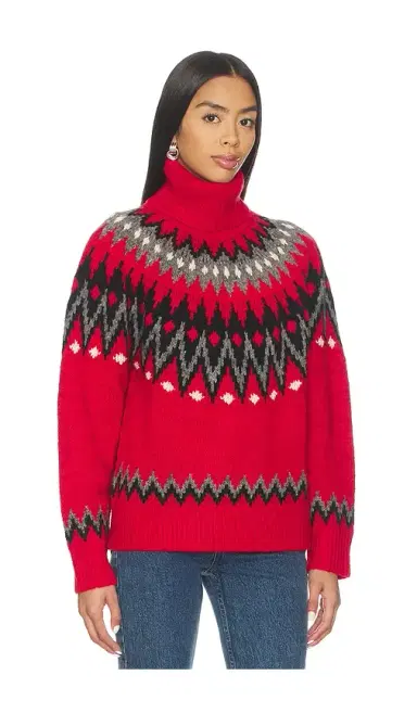 Polo Ralph Lauren Fair Isle Wool Blend Turtleneck Sweater | Thumbnail 2