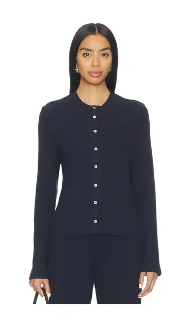 DONNI. The Sweater Rib Cardi | Thumbnail 1 DONNI. The Sweater Rib Cardi | Thumbnail 1