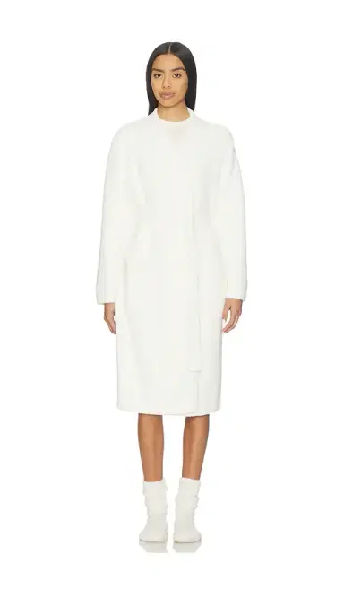 Barefoot Dreams CozyChic Luxe Robe With Rib Detail | Thumbnail 2