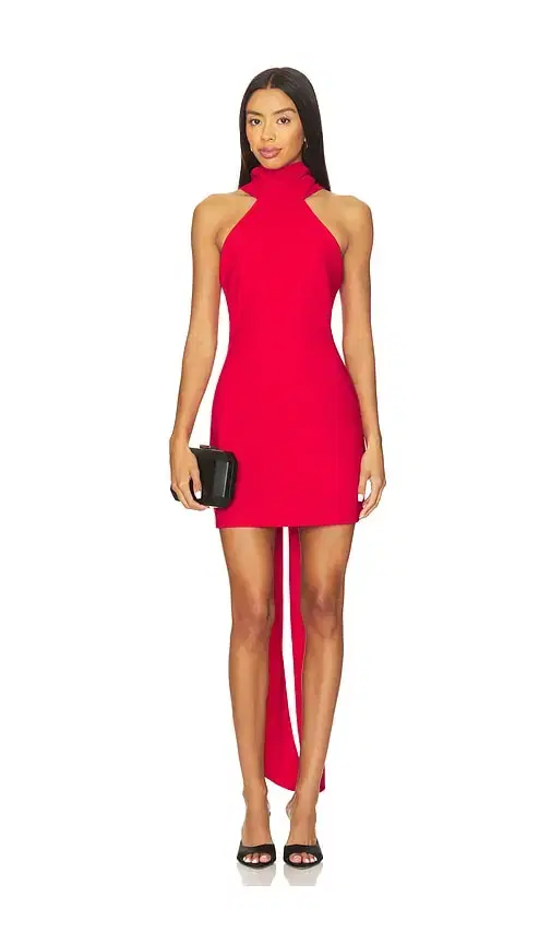 Mira Halter Mini Dress