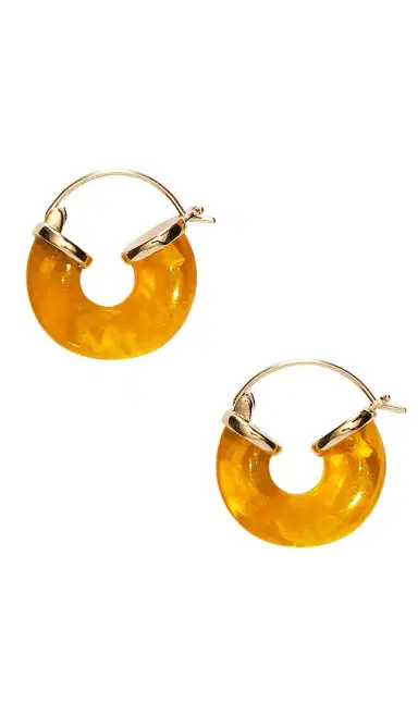 ANNI LU Petit Swell Hoop Earrings | Thumbnail 1