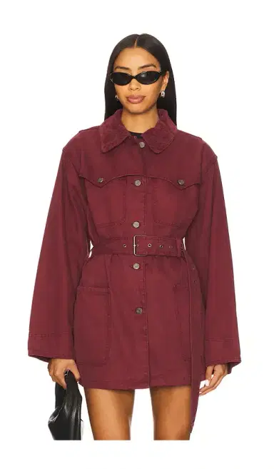 AFRM The Belted Workwear Jacket | Thumbnail 2