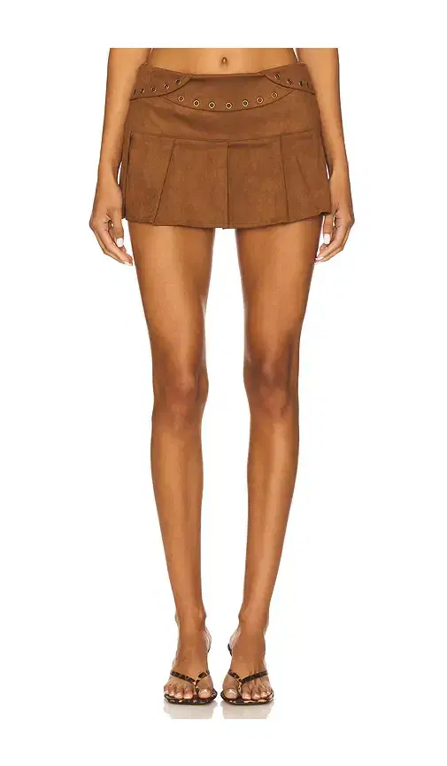 Zemeta Suede Attic Box Skirt