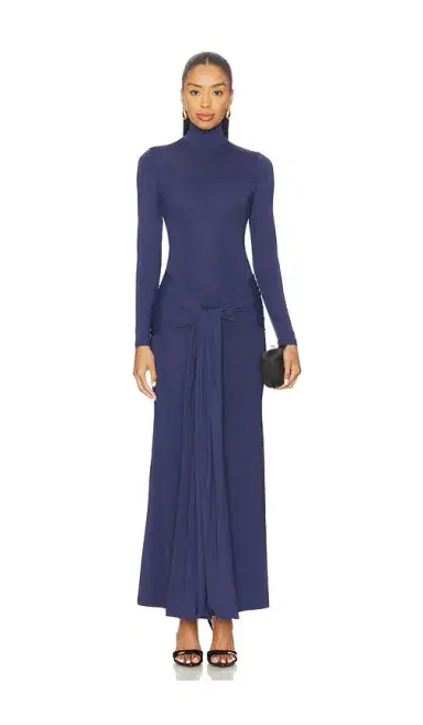 Bardot Alix Maxi Tie Front Dress | Thumbnail 1 Bardot Alix Maxi Tie Front Dress | Thumbnail 1
