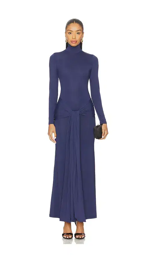Alix Maxi Tie Front Dress