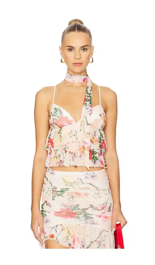 Gisela Clip Dot Top
