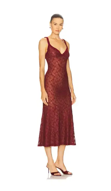 Bardot Alegra Stretch Lace Midi Dress | Thumbnail 2