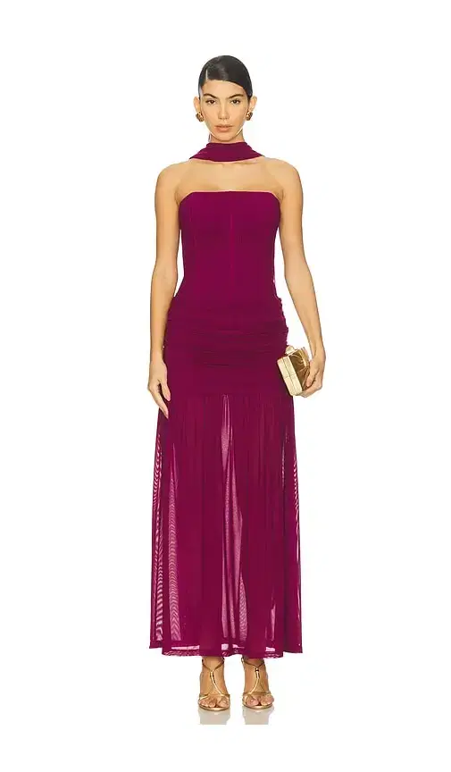 Lillie Corset Maxi Dress