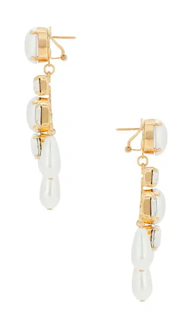 Anton Heunis Omega Clasp Chandelier Earrings | Thumbnail 2 Anton Heunis Omega Clasp Chandelier Earrings | Thumbnail 2