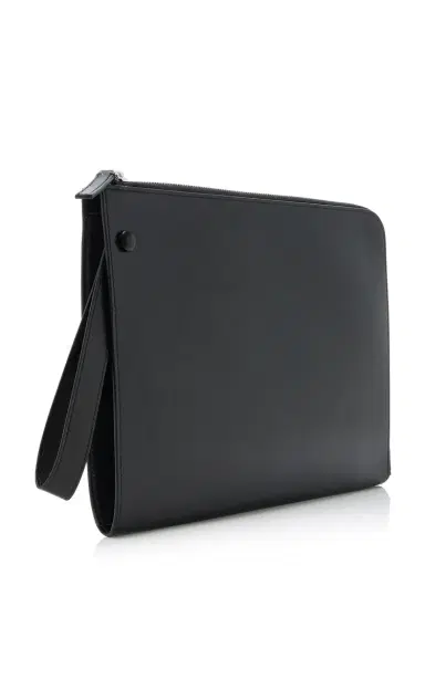 The Row Portfolio Medium Leather Wristlet | Thumbnail 4