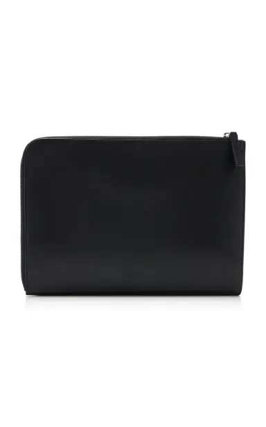 The Row Portfolio Medium Leather Wristlet | Thumbnail 5