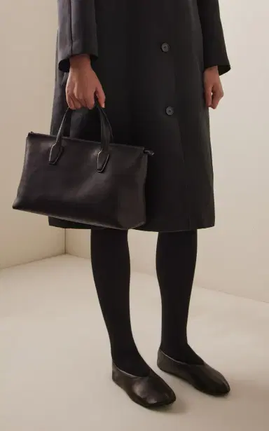 The Row Marcel Leather Tote Bag | Thumbnail 2 The Row Marcel Leather Tote Bag | Thumbnail 2
