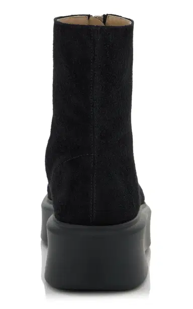 The Row Zipped Suede Boots | Thumbnail 5 The Row Zipped Suede Boots | Thumbnail 5