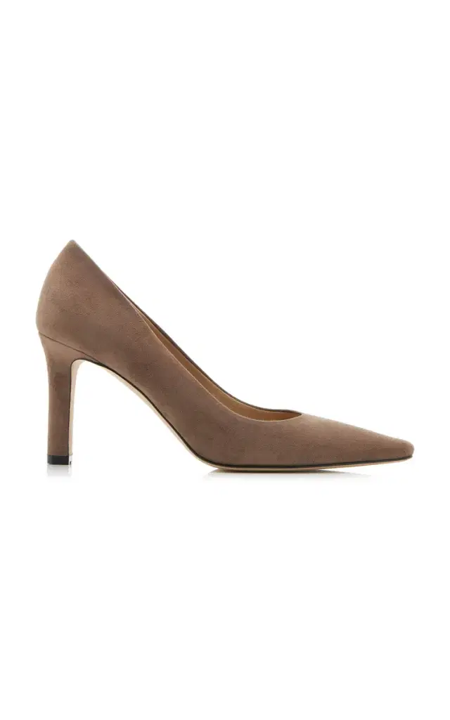 The Row Carla Suede Pumps