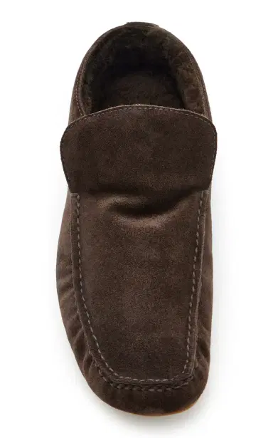 The Row Leo Shearling Loafers | Thumbnail 3 The Row Leo Shearling Loafers | Thumbnail 3