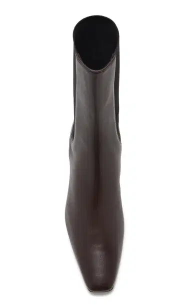 Toteme The Mid Heel Leather Boots | Thumbnail 3