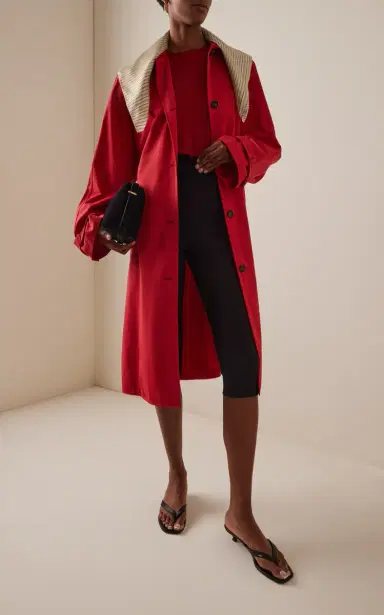 Toteme Lightweight Organic Cotton Trench Coat | Thumbnail 2