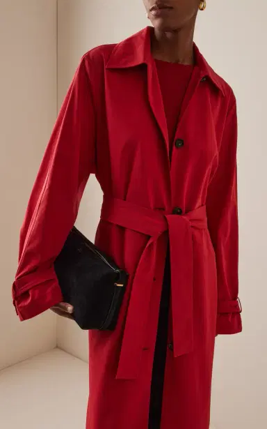 Toteme Lightweight Organic Cotton Trench Coat | Thumbnail 3