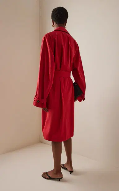 Toteme Lightweight Organic Cotton Trench Coat | Thumbnail 4