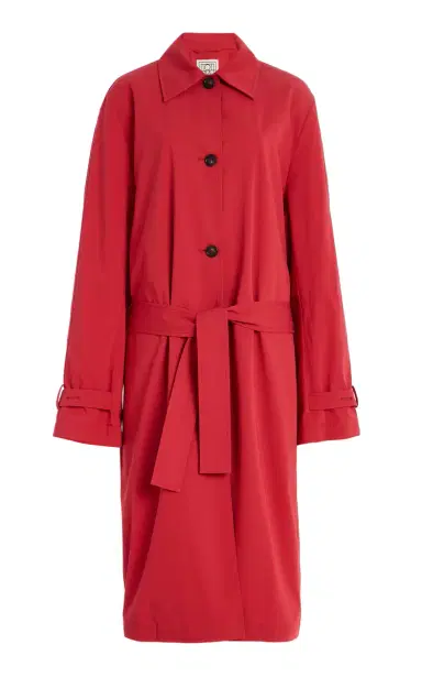 Toteme Lightweight Organic Cotton Trench Coat | Thumbnail 1