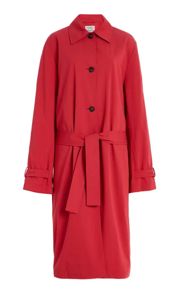Toteme Lightweight Organic Cotton Trench Coat