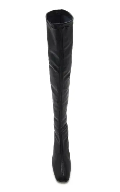TOTEME Day Leather Over-The-Knee Boots | Thumbnail 4 TOTEME Day Leather Over-The-Knee Boots | Thumbnail 4