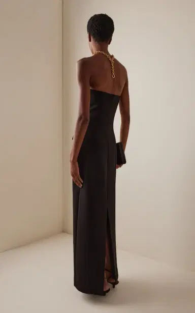 TOTEME Strapless Pocket Maxi Dress | Thumbnail 4 TOTEME Strapless Pocket Maxi Dress | Thumbnail 4